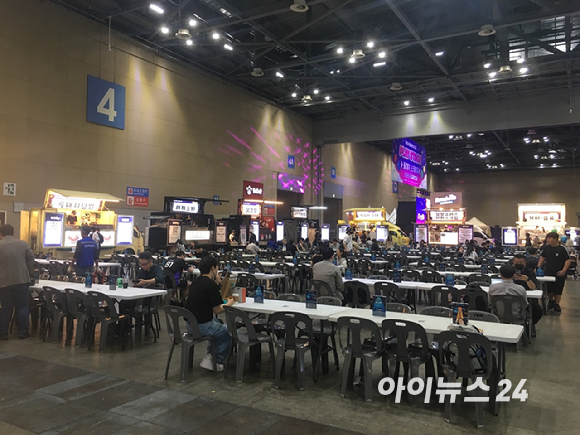2026 플레이엑스포가 열리는 일산 킨텍스 제1전시장. [사진=문영수 기자]