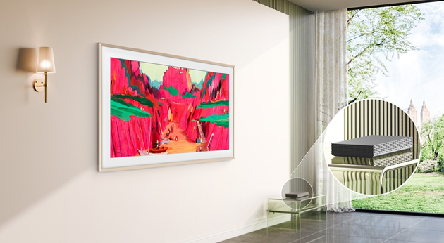 삼성전자의 '더 프레임 프로' TV. [사진=삼성전자]