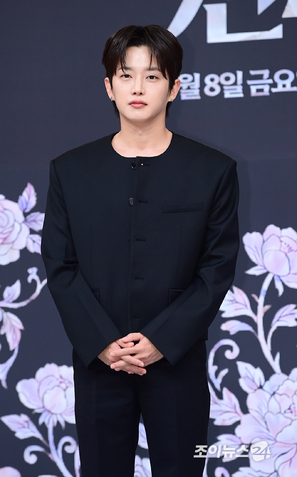 배우 김민석이 7일 오후 서울 양천구 목동 SBS사옥에서 열린 SBS 새 금토드라마 '멋진 신세계' 제작발표회에 참석하고 있다. [사진=정소희 기자]