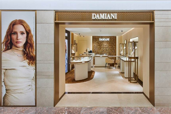 서울 중구 롯데면세점 명동 본점 10층에 위치한 다미아니 매장 전경. [사진=롯데면세점]