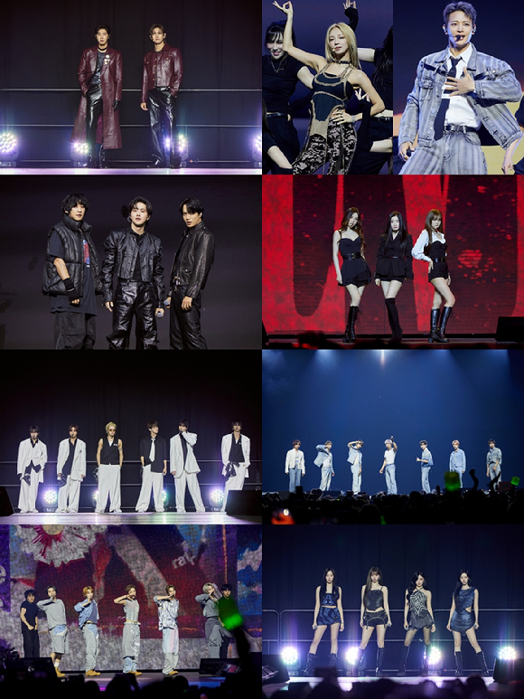 SMTOWN LIVE 2025 런던 공연 무대 이미지 갈무리 [사진=SM엔터테인먼트]