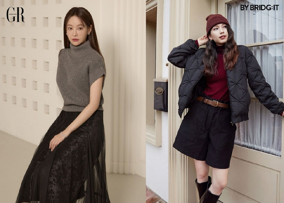 간절기 패션 화보. [사진=롯데홈쇼핑]