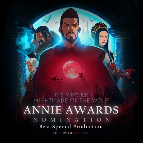 스튜디오미르의 '더 위처: 늑대의 악몽'이 2022년 미국 애니 어워즈 후보에 선정됐다. [사진=스튜디오미르]
