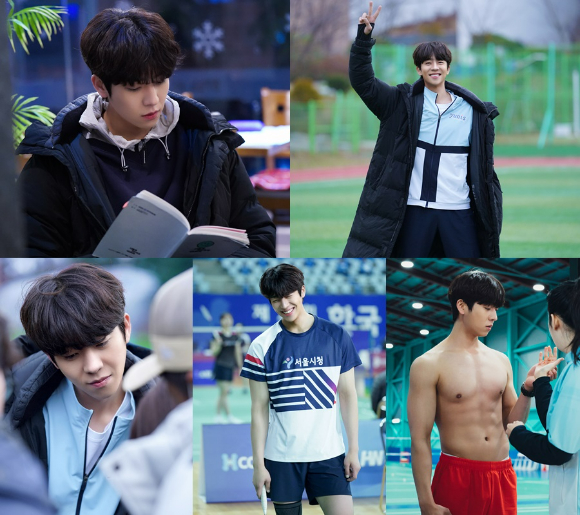 채종협의 촬영장 뒷모습이 포착됐다. [사진=아이오케이 컴퍼니, 블리츠웨이스튜디오]