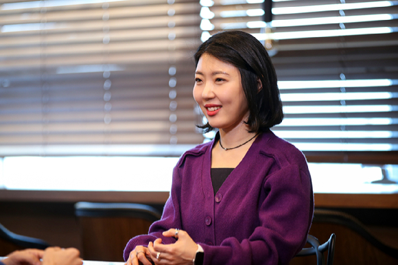 4일 고양시 일산 EBS 사옥에서 '취미는 과학' 이혜진 CP 인터뷰를 진행했다. [사진=EBS ]