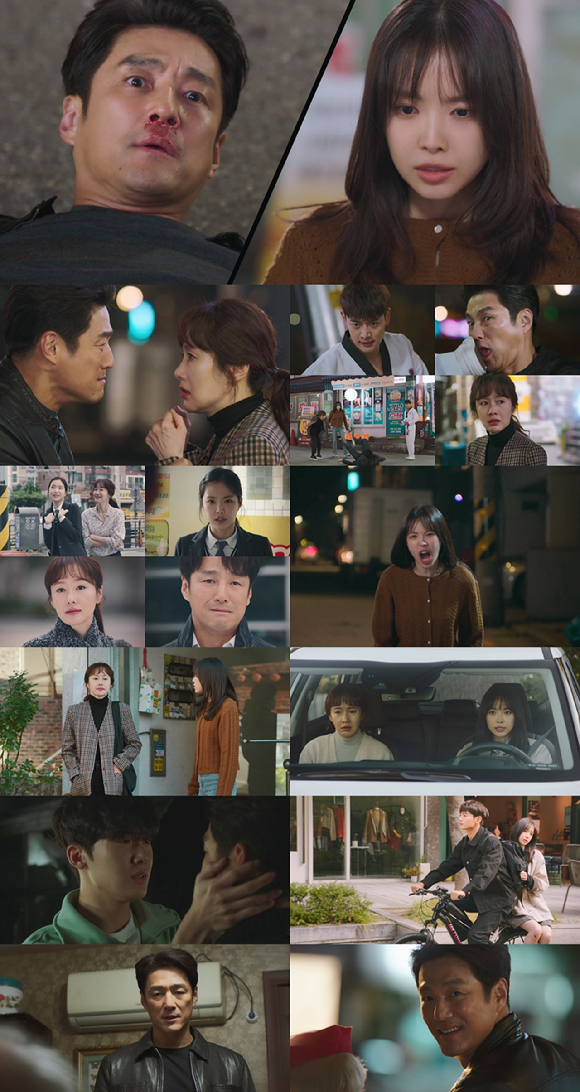 '가족X멜로' 벼락부자가 되어 X-가족들 앞에 다시 나타난 지진희가 전처 김지수와 다시 재결합하고 싶은 본심을 드러냈다.[사진=JTBC 방송화면 캡처]