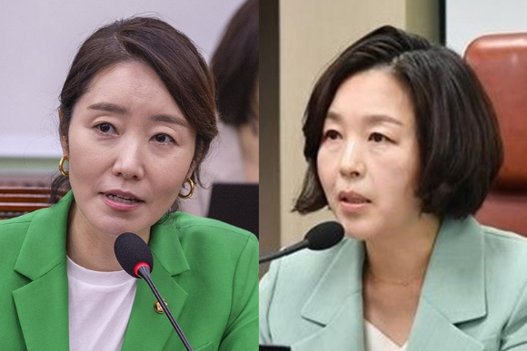 강선우 무소속 의원(왼쪽)&middot;김경 서울시의원(더불어민주당) [사진=연합뉴스]