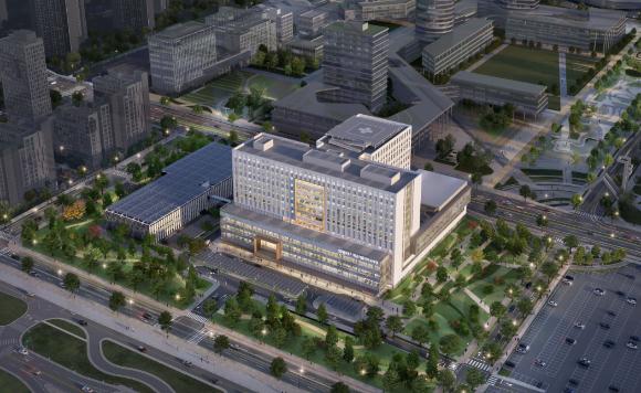 (가칭)시흥배곧서울대학교병원 조감도 [사진=시흥시]