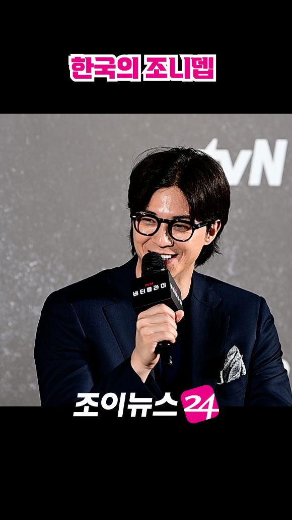 배우 김지훈이 지난달 21일 오전 서울 용산구 CGV아이파크몰점에서 열린 아마존 프라임 비디오 시리즈 '버터플라이(Butterfly)' 제작발표회에 참석해 소감을 말하고 있다. [사진=정소희 기자]