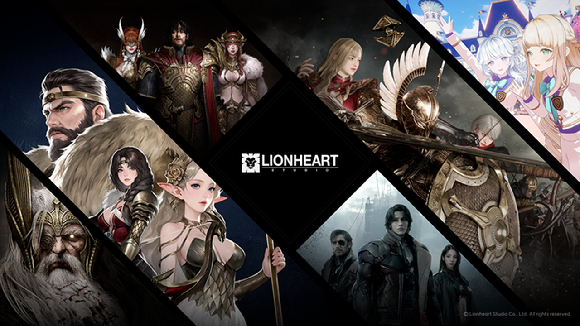 라이온하트스튜디오의 주요 개발 라인업. [사진=라이온하트스튜디오]