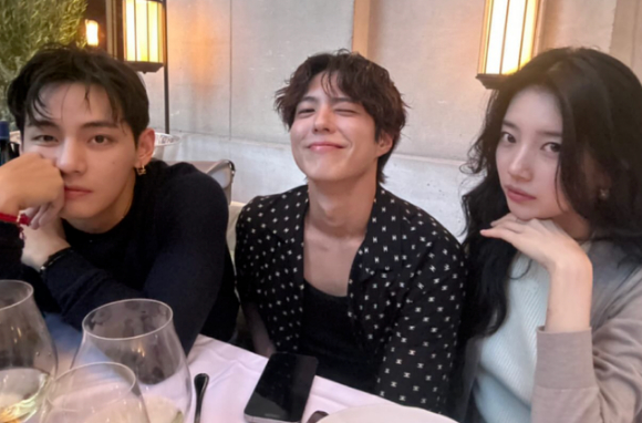 수지 박보검 뷔 [사진=수지 SNS]