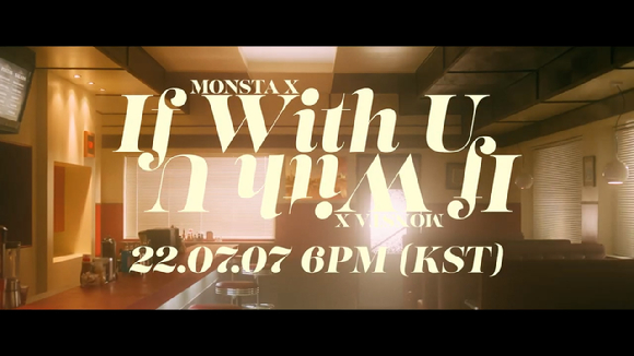 유니버스와 그룹 몬스타엑스(MONSTA X)의 신곡 'If with U' 콘셉트 트레일러가 공개돼 관심을 모으고 있다. [사진=유니버스X몬스타엑스 'If with U' 콘셉트 트레일러 영상 캡쳐]