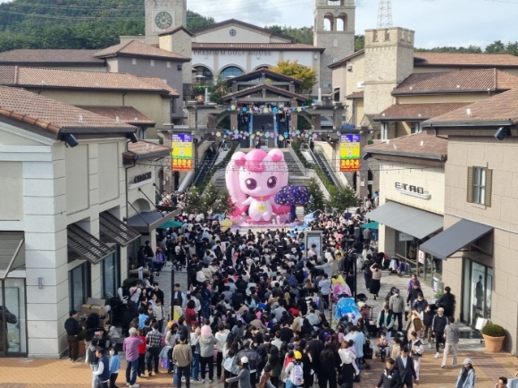 현대프리미엄아울렛 송도점 키즈 플레이 그라운드. [사진=진광찬 기자]