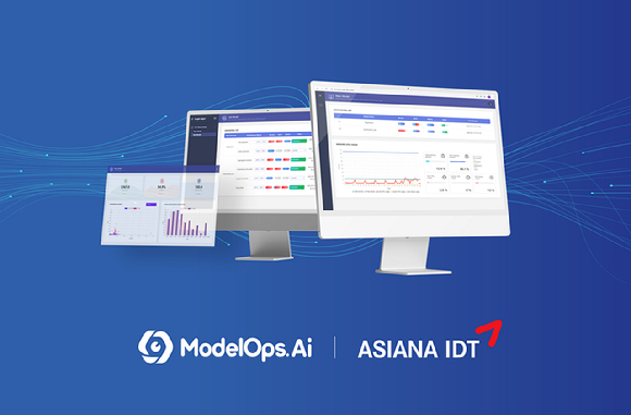 아시아나IDT 모델옵스AI 화면. [사진=아시아나IDT]