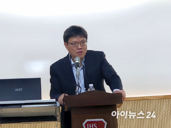 하운드2는 순간 최고 속도 시속 46.91km를 기록해 우사인 볼트의 기록을 뛰어넘었다. [사진=설재윤 기자]