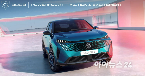푸조의 3세대 SUV 모델 뉴 푸조 E-3008 SUV [사진=화상 인터뷰 캡처]