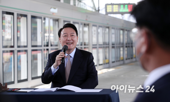 대통령취임준비위원회가 공개한 취임식 국회 무대 전경. [사진=대통령취임준비위원회 대변인실]