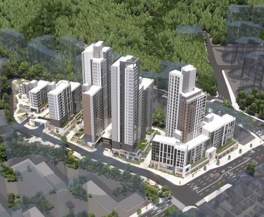 서울 중랑구 면목3&middot;8동 일대 용마터널 인근 '도심 공공주택 복합사업계획'이 지난해 12월 26일 서울시 승인을 통과했다. 사진은 관련 조감도. [사진=중랑구]