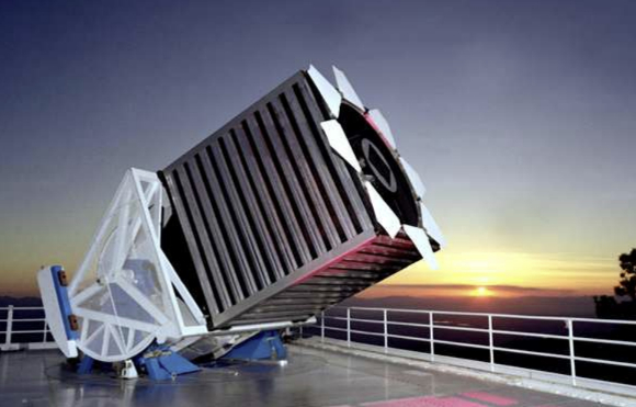 슬로운디지털천구측량(SDSS) 탐사에 활용된 미국 아파치천문대의 2.5m 망원경. [사진=SDSS]
