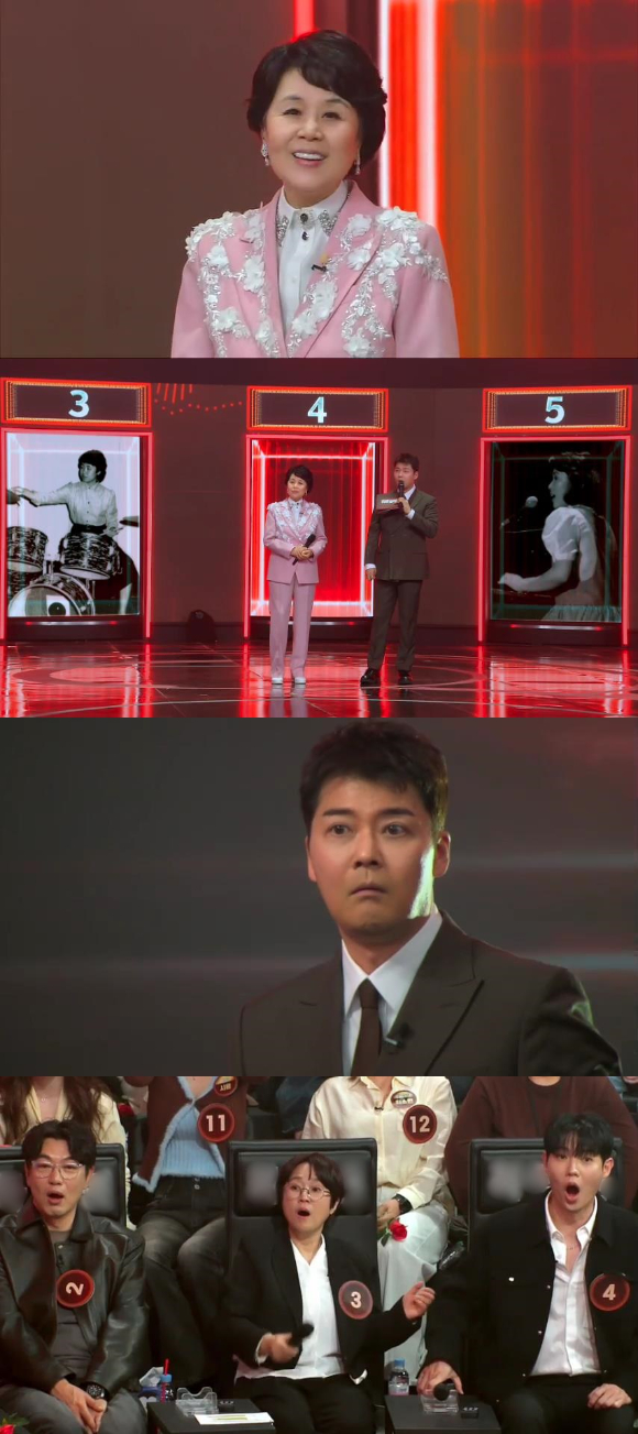 [오늘첫방] '히든싱어8' 심수봉, 원조가수 출격⋯조카손주 손태진도 놀랐다