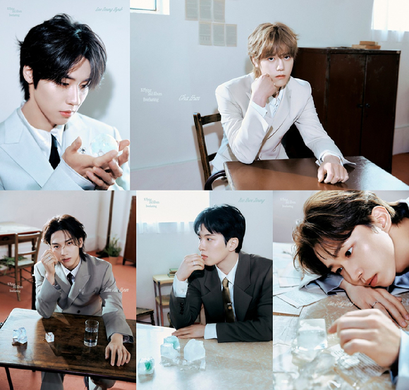 엔플라잉(이승협, 차훈, 김재현, 유회승, 서동성) 정규 2집 'Everlasting'(에버래스팅) Ever 버전 개인 재킷 포스터 [사진=FNC엔터테인먼트]