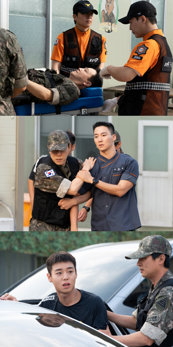 '허수아비', '취사병 전설이 되다' 포스터 [사진=KT스튜디오지니, 티빙]