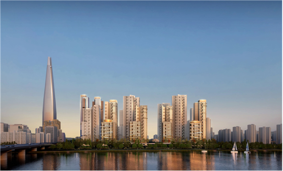 2024년 10월 잠실주공5단지 전경. [사진=이수현 기자]