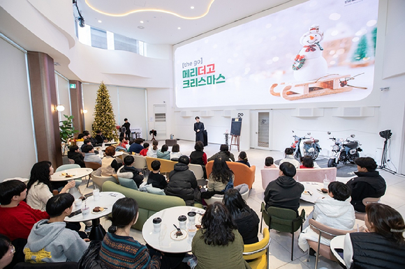 '메리 더 고(the go) 크리스마스' 이벤트 현장 [사진=혼다코리아]