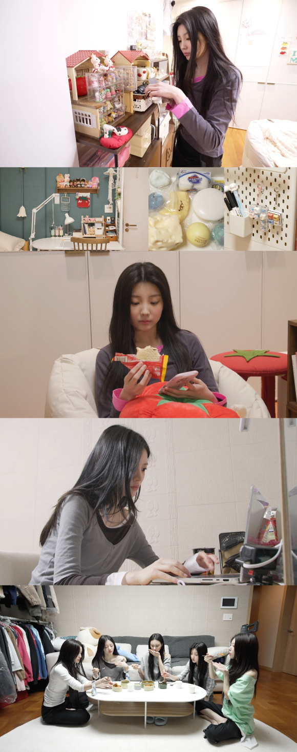아일릿이 '전지적 참견시점'에 출연해 숙소를 공개한다. [사진=MBC]