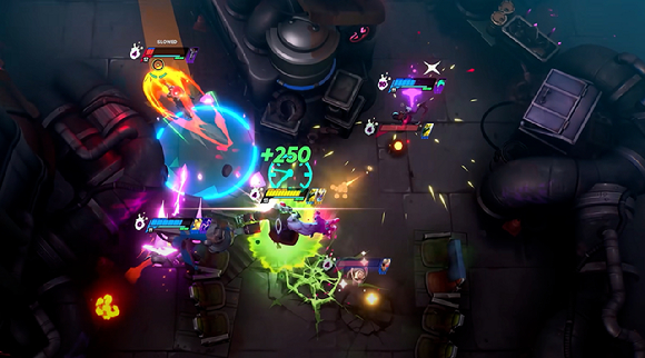 띠어리크래프트 게임즈가 개발하고 넥슨이 서비스하는 MOBA 배틀로얄 게임 '슈퍼바이브'. [사진=넥슨]
