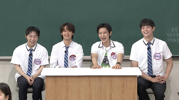 샤이니 민호, 엑소 찬열, 문수인, 정규민이 '아는 형님'에 출연한다. [사진=JTBC]