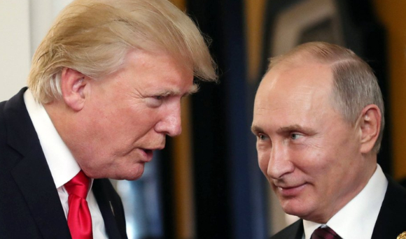 미국과 이란 간 전쟁이 격화하는 가운데, 이란의 우방으로 여겨졌던 러시아와 중국 등이 적극적인 지원에 나서지 않아 고립되는 양상을 보이고 있다. 사진은 트럼프 대통령(왼쪽)과 푸틴 대통령. [사진=EPA/연합뉴스]