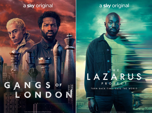 (왼쪽부터) '갱스 오브 런던' 시즌 2, '라자루스 프로젝트' 시즌 1 [사진=웨이브(Wavve)]
