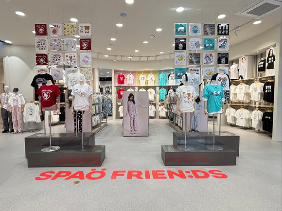 이랜드 스파오 롯데프리미엄아울렛 김해점 전경. [사진=이랜드월드]