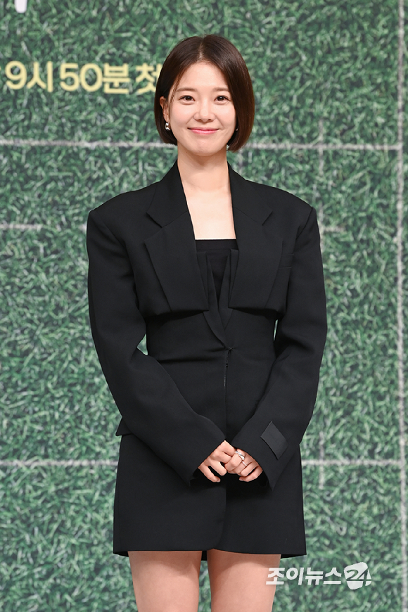  우리는 기적이 된다' 제작발표회에 참석해 포즈를 취하고 있다. [사진=문수지 기자]