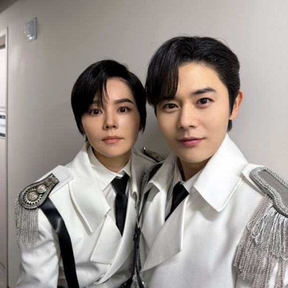 한가인 김동준 [사진=한가인 SNS]