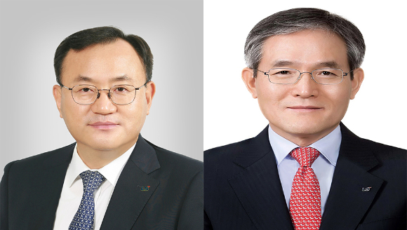명노현 (주)LS CEO 부회장(왼쪽)과 도석구 LS MnM CEO 부회장. [사진=LS그룹]