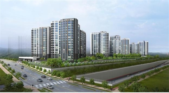 인천영종 A24블록 투시도. [사진=한국토지주택공사]