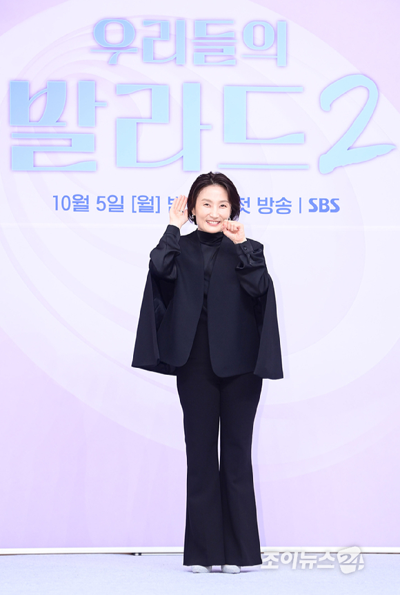 방송인 박경림이&nbsp;30일 오전 서울 양천구 목동 SBS 사옥에서 열린&nbsp;SBS 오디션 프로그램 '우리들의 발라드 2' 제작발표회에서 참석 하고 있다. [사진=정소희 기자]