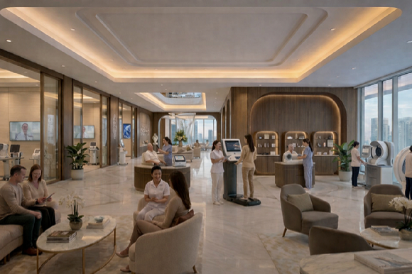 공동주택 AI 헬스케어 서비스 콘셉트 이미지 [사진=포스코이앤씨]