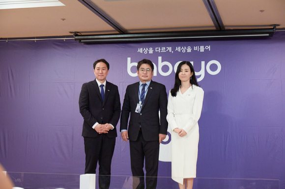 박종진 IHQ 총괄사장이 OTT '바바요' 론칭 기자간담회를 열었다. [사진=IHQ]