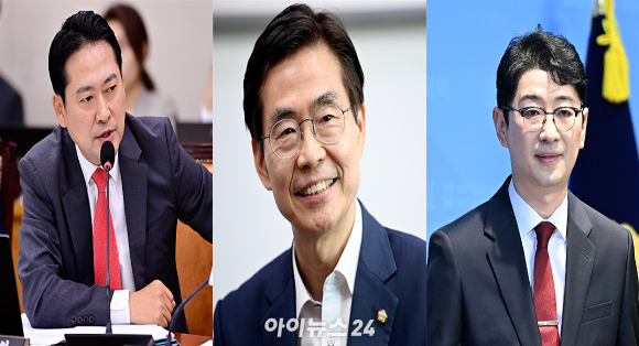 국민의힘 8·22 전당대회 당대표 출마를 선언한 김문수 전 고용노동부장관·안철수 의원(가나다순) [사진=아이뉴스24 DB]