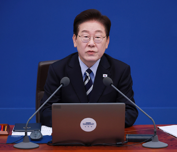 이재명 대통령이 13일 청와대에서 열린 국무회의에서 발언하고 있다. 2026.10.13 [사진=연합뉴스]