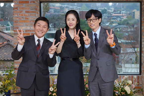 '유 퀴즈 온 더 블럭'에 출연한 고현정 [사진=tvN]