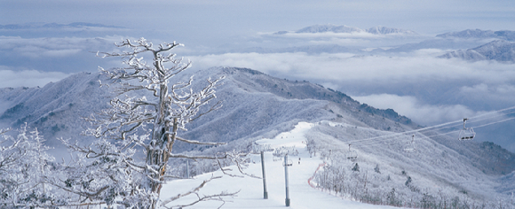 무주덕유산리조트 설천봉 슬로프 전경. [사진=부영그룹]