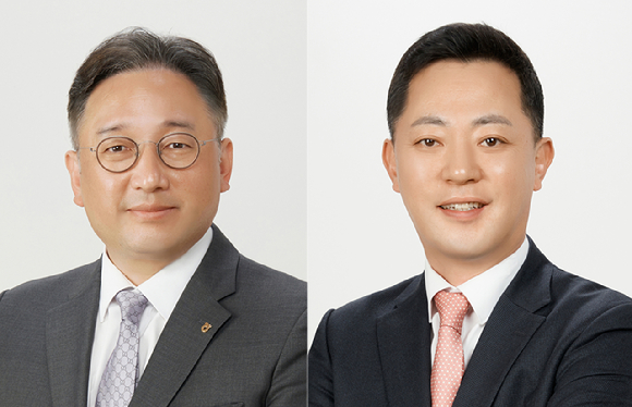 (왼)신재욱 전무 (오)배광수 상무 [사진=NH투자증권]