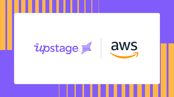 업스테이지-AWS 로고. [사진=업스테이지]