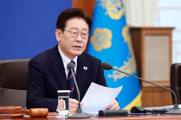 이재명 대통령이 31일 청와대에서 열린 국무회의에서 발언하고 있다. 2026.3.31 [사진=연합뉴스]