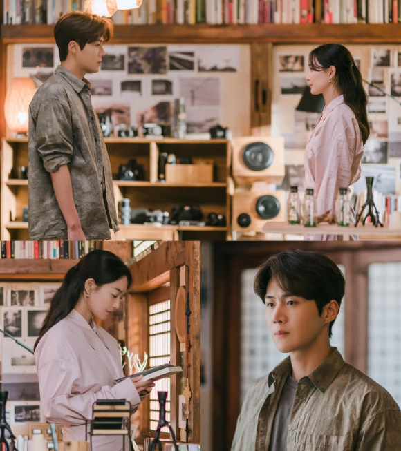 '갯마을 차차차' 신민아 김선호의 위태로운 모습이 담긴 스틸이 공개됐다. [사진=tvN]