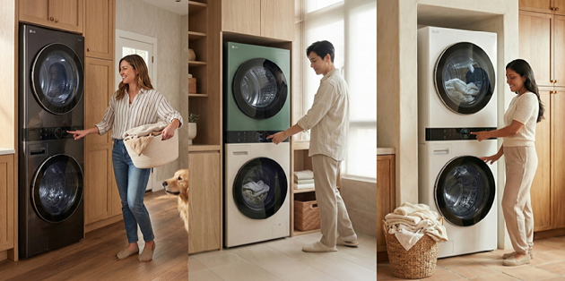 LG전자의 트롬 워시타워가 글로벌 누적 판매 320만 대를 돌파했다. [사진=LG전자]